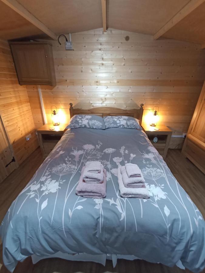 Cosy Cabin Stock Esterno foto
