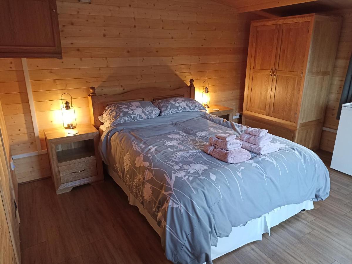 Cosy Cabin Stock Esterno foto