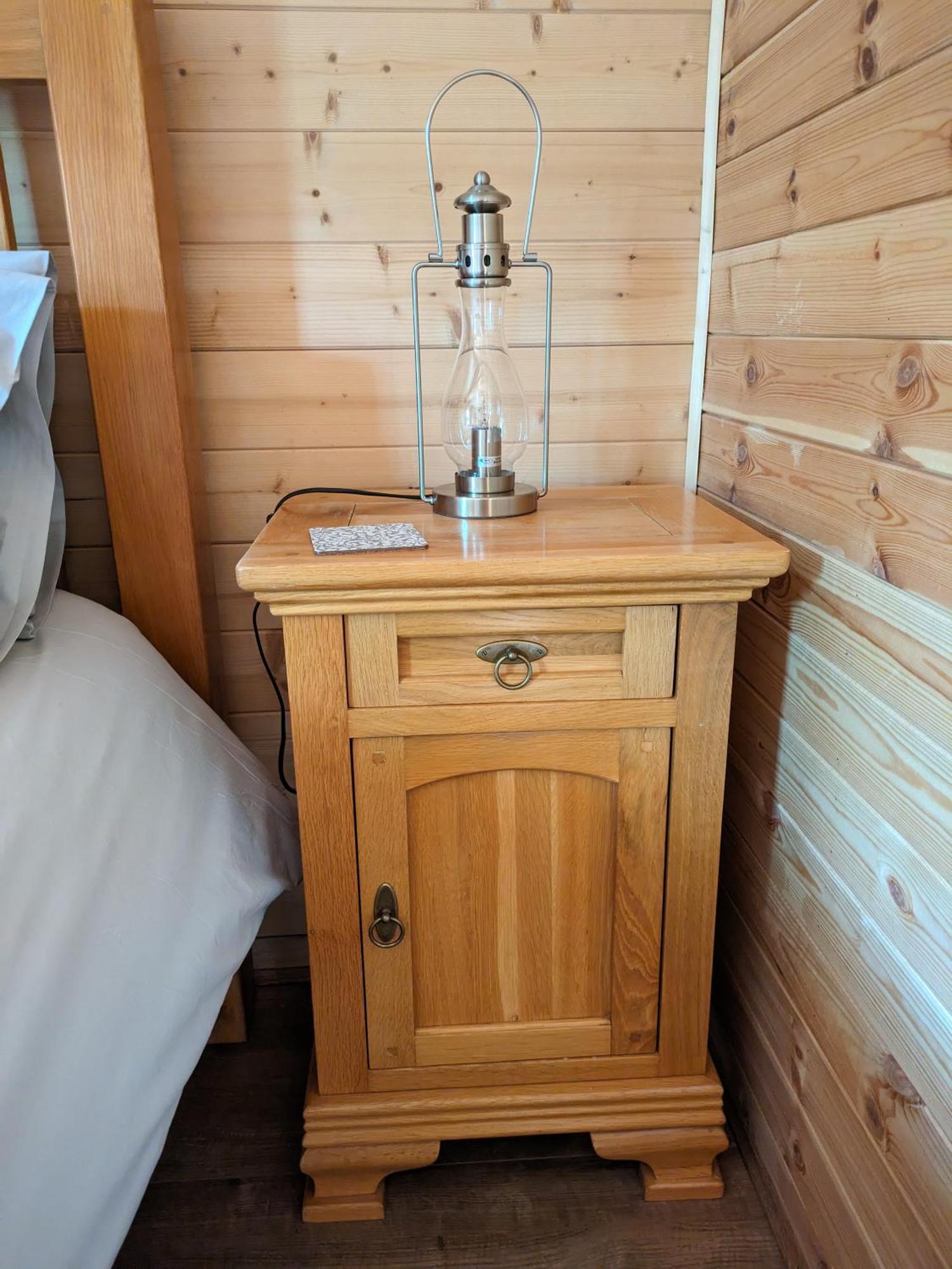 Cosy Cabin Stock Esterno foto